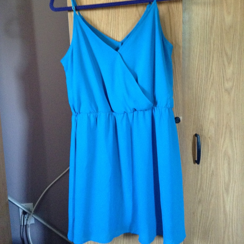 Forever 21 Teal Skater Dress